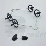 RC Plane Landing Gear Undercarriage Wheel Kit Aircraft Model Toy Hobby Craft DIY