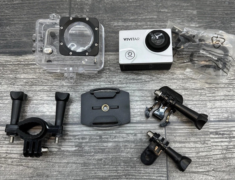 VIVITAR HIGH DEFINITION ACTION CAM WATERPROOF CAMERA + MOUNTS 2.0" - DVR-781{50}