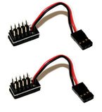 2X Servo Splitter Lead 1 Female to 5 male for RC Planes, cars, Quad, Boats