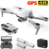 4K HD Dual Camera with GPS/no Gps WIFI Rc Distance 2km Professional Drone