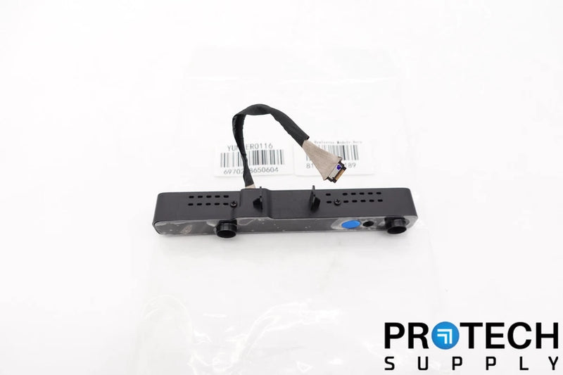 RC drone base plate with black strap and connector ports