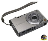Panasonic LUMIX DMC-FH5 Digital Camera Optical Zoom 8x 16.1MP Body Silver Good