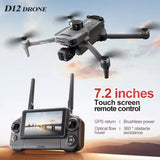 5G 8K Drone with HD Camera GPS Drones WiFi FPV Foldable RC Quadcopter 1 Battery