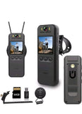Motor Bike Camera Full HD 2k DVR Min Motor Cycle Action Helmet Sports Cam US