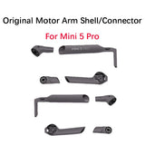 Motor arm shell/connector set for DJI Mini 5 Pro, gray plastic with motor mount openings