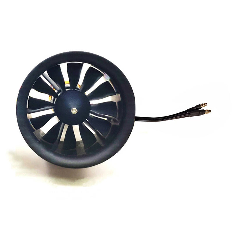 50mm ducted fan with 12-blade prop and motor lead wires