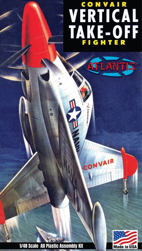 Convair Vertical Take Off VTO POGO 1/48 scale Atlantis Toy and Hobby