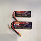 Zeee 3S Lipo Battery 6200mAh 11.1V 120C 2-Pack Battery