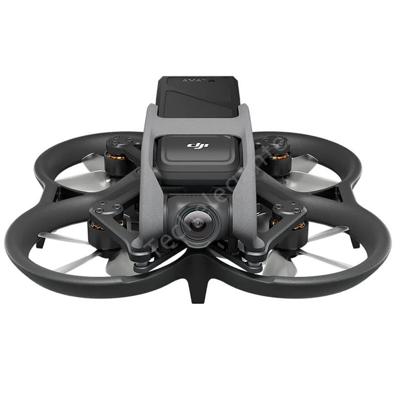 DJI Avata drone bare unit with front camera and foldable prop arms, no controller or battery
