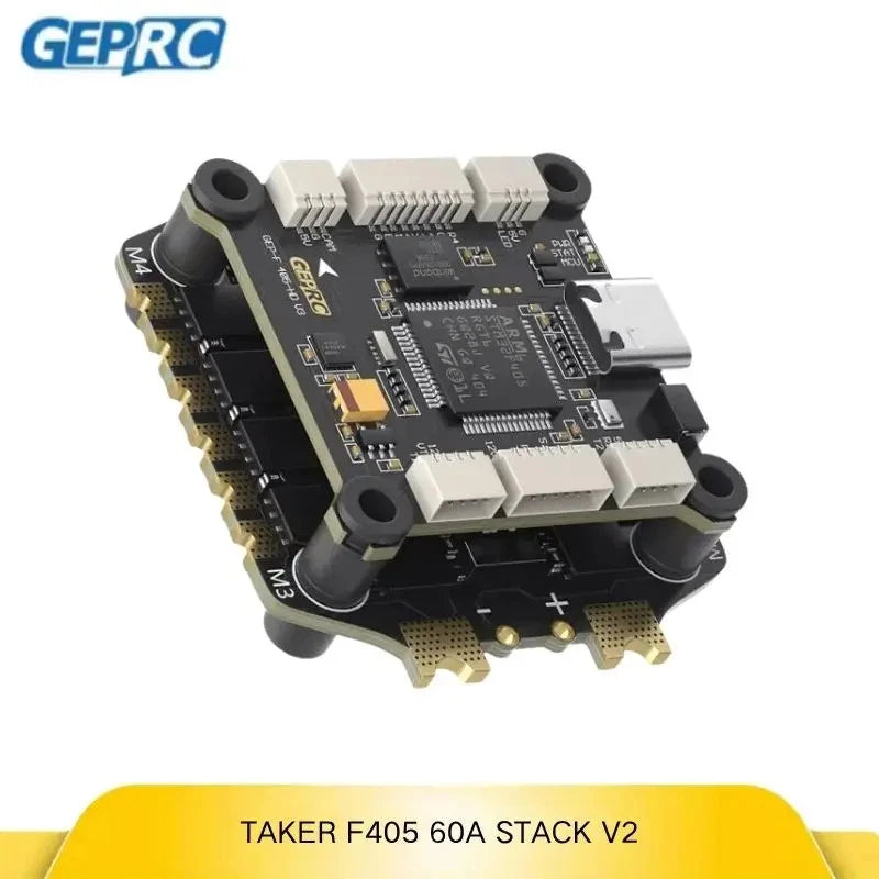 GEPRC TAKER F405 BLS V2 60A STACK Flight Record Racing for FPV Drone DIY RC New