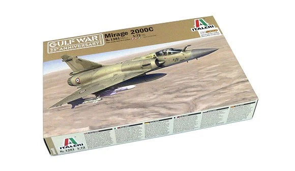 ITALERI 1381 Aircraft Model 1/72 Mirage 2000C Scale Hobby T1381