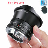 TTartisan 7.5mm F2.0 Fisheye Lens For fujifilm XF X mount Pro3 E4 T5 T10 Camera