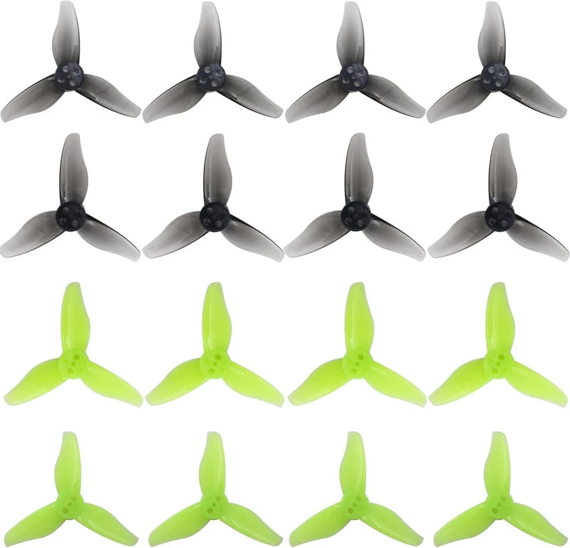 RC 2in 3-Blade Propeller 3-Hole Gemfan Hurricane 1105-1108 Motor 8CW/8CCW