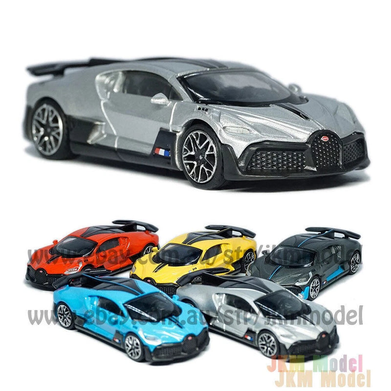 1/64 Scale Bugatti Divo Model Car Diecast Vehicle Collection Collection Kid Gift