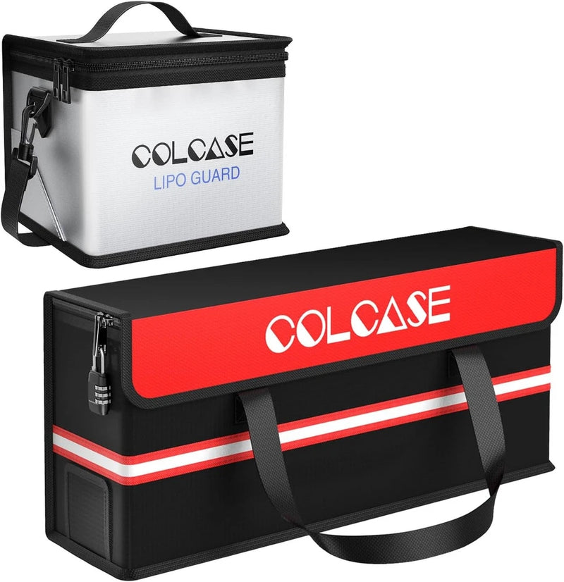 Lipo Battery Bag and Ebike Battery Bag Combo Storage for Lipo Batteries ebike Battery