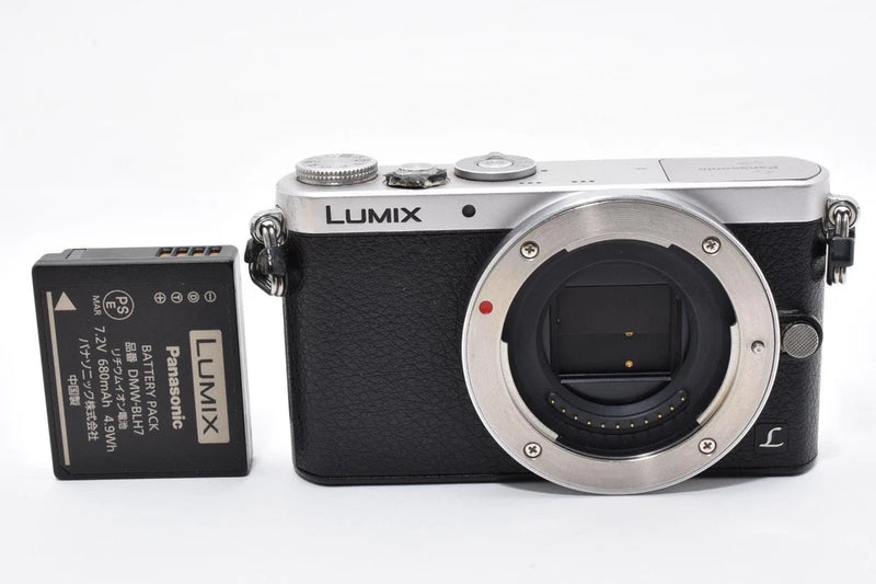 Panasonic LUMIX DMC-GM1 Digital Camera Orange color megapixels Tested Working
