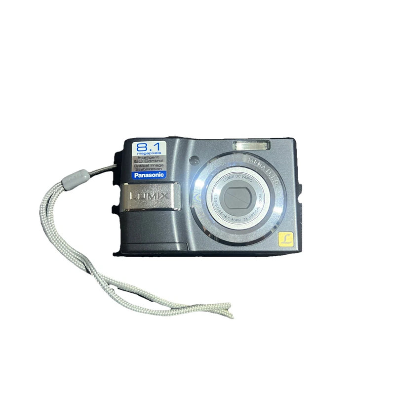 Panasonic LUMIX DMC-LS80 8.1MP Digital Camera Black-Tested Works Intelligent ISO