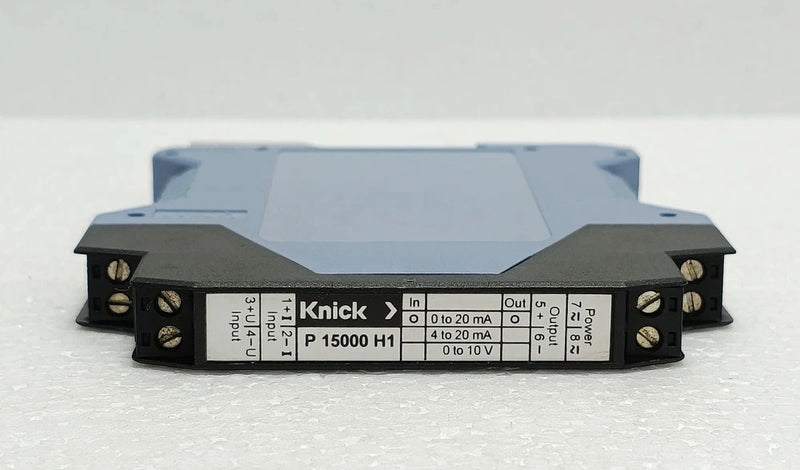 KNICK P 15000 H1 VARITRANS DC ISOLATION AMPLIFIER 81464 SIGNAL CONVERTER USED