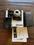 PARTS REPAIR Panasonic Lumix DMC-FH20 Digital 14MP 8x LCD Black Camera