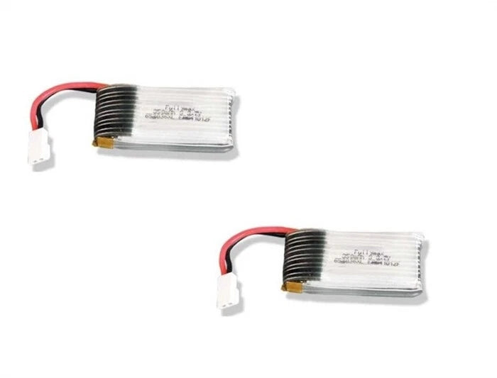 Holy Stone HS170 Predator 3.7v 350mAh 25c Lipo Battery Pack 2 Pack