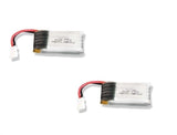 Holy Stone HS170 Predator 3.7v 350mAh 25c Lipo Battery Pack 2 Pack