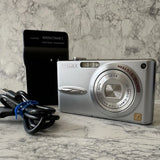 Panasonic Lumix DMC-FX30 Silver Digital Camera From Japan