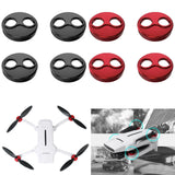 4pcs Alloy Aluminum Motor Dust Cover Case for FIMI X8 MINI RC Drone Quadcopter