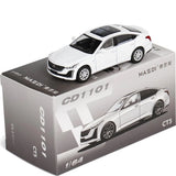 EY Masdi 1:64 White CT5 Sedan Sports Model Diecast Display Car