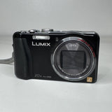 Panasonic Lumix DMC-TZ31 Digital Camera Black DOEST WORK FOR PARTS NOT WORKING