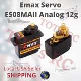 EMAX ES08MAII Mini Servo Metal Gear Analog Servo for RC Airplane Car Heli 12g
