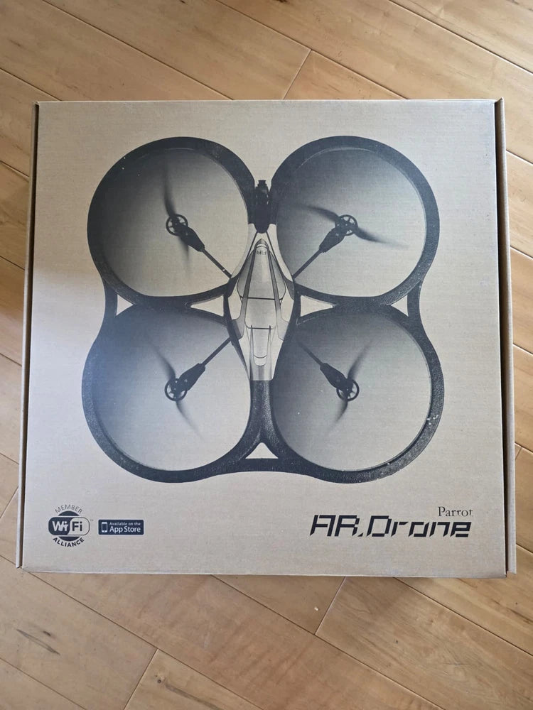 Parrot AR.Drone WiFi Flying Video Drone Wireless Control With New Hull 107C-133