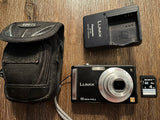Panasonic Lumix DMC-FS5 10MP Digital Camera Battery ,Charger, Sd Card , ¨¦tui .