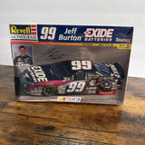 Revell 1/24 Jeff Burton #99 Exide Batteries Taurus NASCAR model kit box