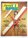 Flying Models March 1969 vintage hobby airplane builder magazine with plane cover art