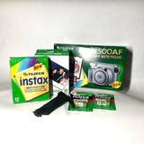 [Near Mint Set] Fujifilm Instax 500AF Instant Camera Wide w/ Box Film Strap Test