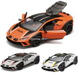 1/32 2024 Lamborghini Huracan Sterrato Model Car Diecast Toy Cars Metal Vehicles Battery