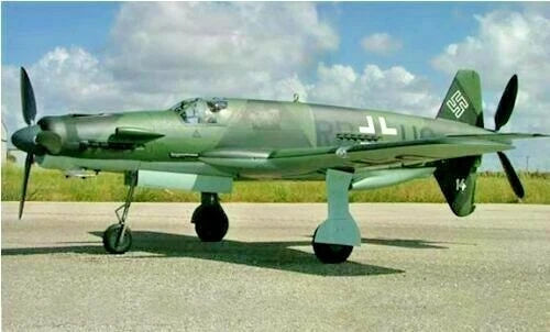 Dornier 335 A11 Twin 83" RC Airplane Laser Cut Balsa Ply Short Kit Plans