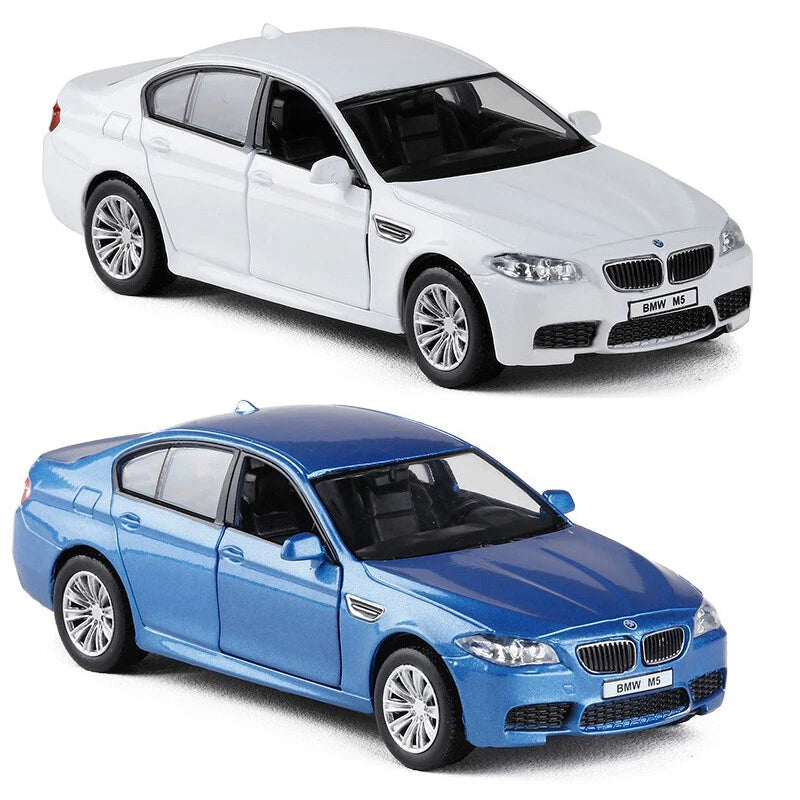 1/36 Scale M5 Model Toy Car Alloy Diecast Toy Vehicle Doors Open Kids Gifts