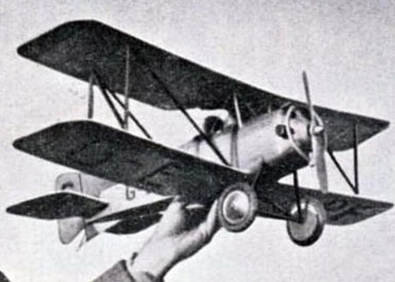 Austin Whippet 32" WS RC Airplane Laser Cut Balsa Ply & Short Kit W/ Plans