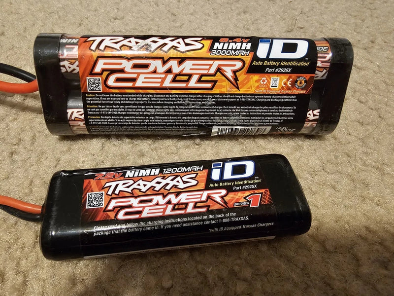 For Traxxas TRA2923X 8.4V 3000mAh 7 Cell Stick NiMH Battery with ID Connector Battery
