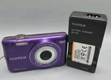 Fujifilm FinePix JX560 Digital Camera, Purple, Please Read, Working.
