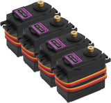 4Pack MG996R 55g Digital RC Servo Motors High Torque Metal Gear Servo for RC Car