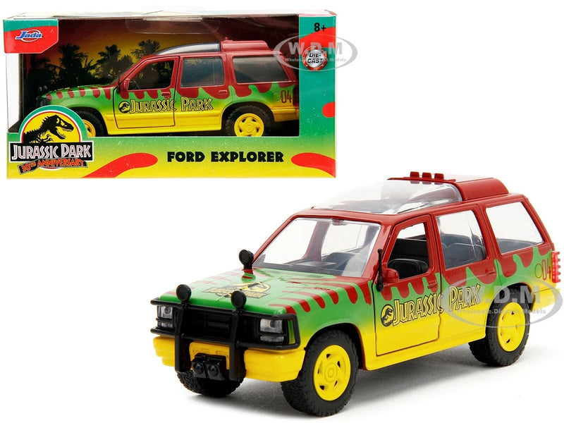 FORD EXPLORER "JURASSIC PARK" 30TH ANNIVERSARY 1/32 DIECAST MODEL CAR JADA 31956
