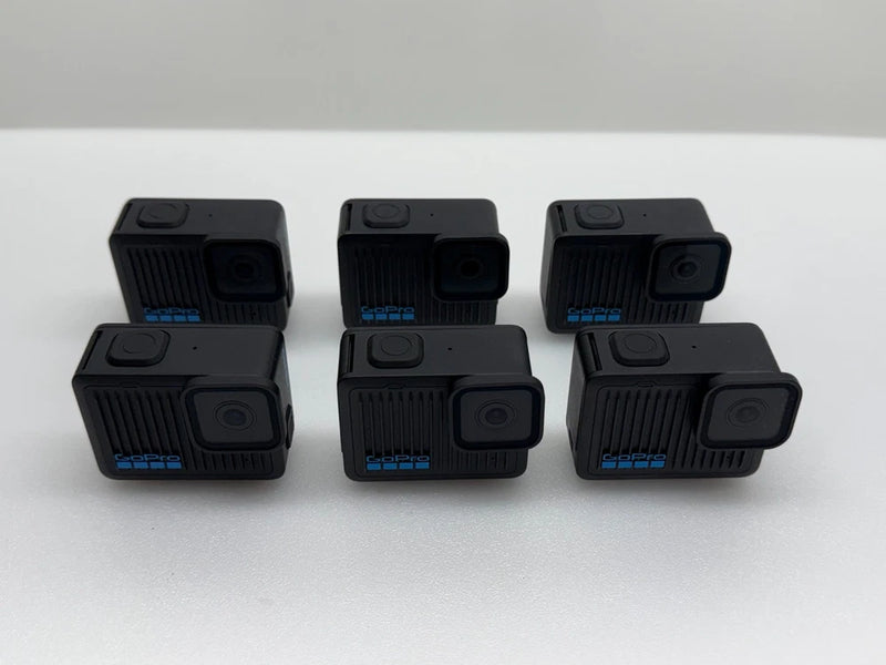 LOT OF 6 DEFECTIVE GoPro - HERO Action Camera - Black CHDHF-131-AT - AS IS