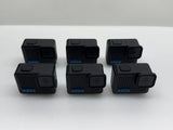 LOT OF 6 DEFECTIVE GoPro - HERO Action Camera - Black CHDHF-131-AT - AS IS