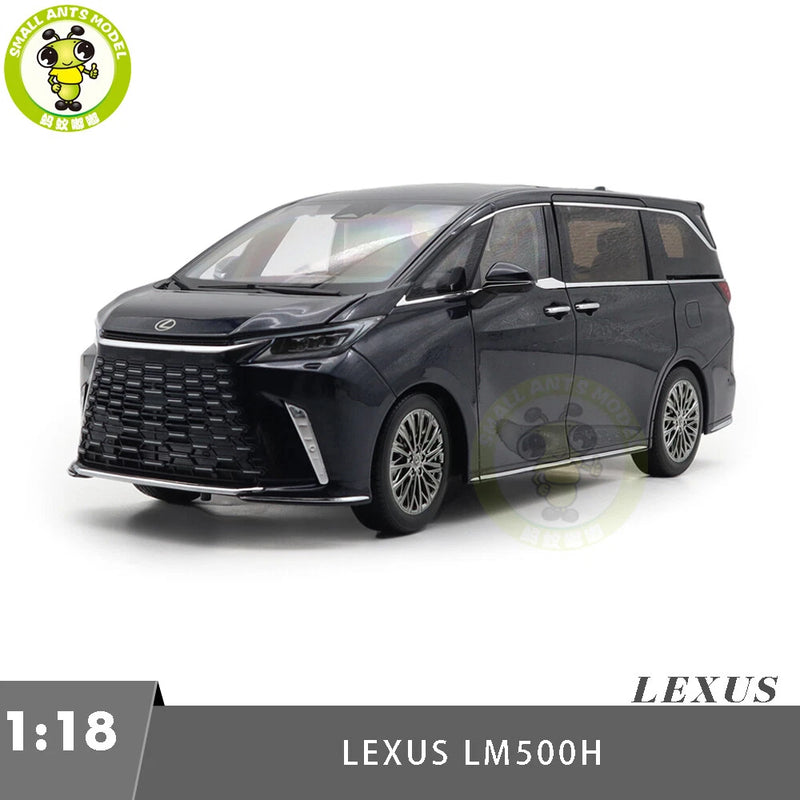 1/18 Toyota Lexus LM LM500h Black Diecast Model Cars Toys Gifts For Friends