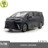 1/18 Toyota Lexus LM LM500h Black Diecast Model Cars Toys Gifts For Friends