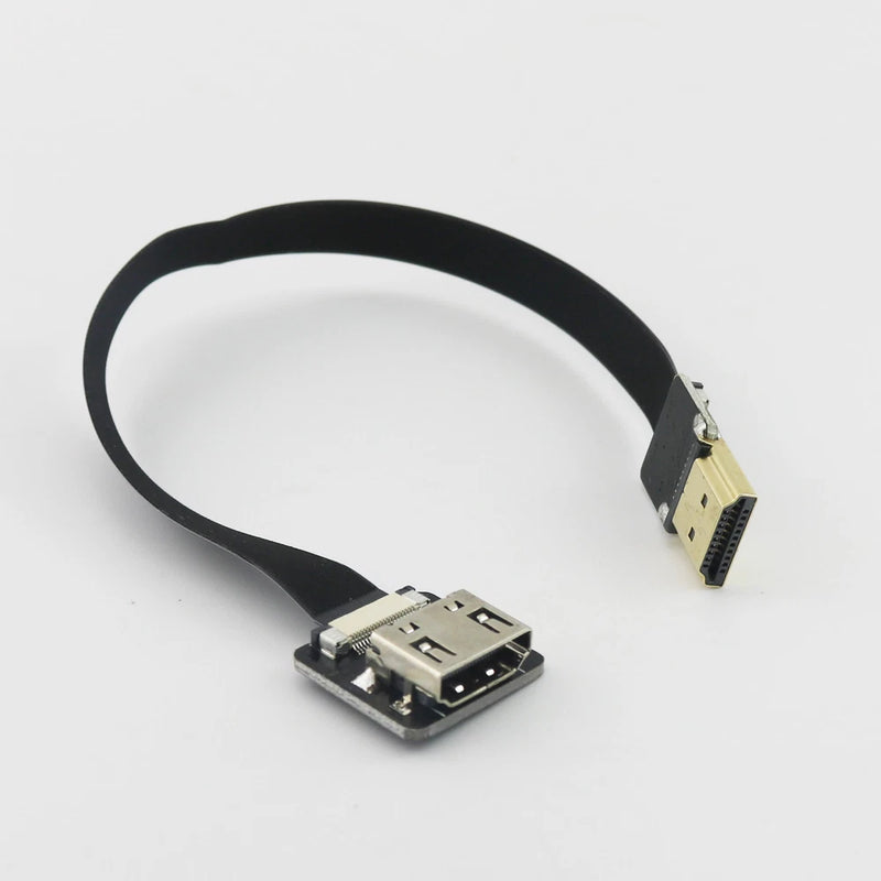 FPV HDMI-compatible Male to Female FPC Flat Cable Multicopter Aerial Photography