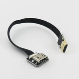 FPV HDMI-compatible Male to Female FPC Flat Cable Multicopter Aerial Photography