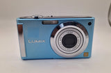 Panasonic Lumix DMC-FS3 Camera In Case with Genuine Battery & 2GB SD Card - Blue